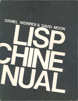 Lisp Machine Manual cover